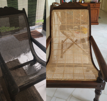 Repair and Vanish Rattan Furniture